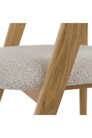   Rounded-Back Walnut Dining Chairs (2) | Oroa.com