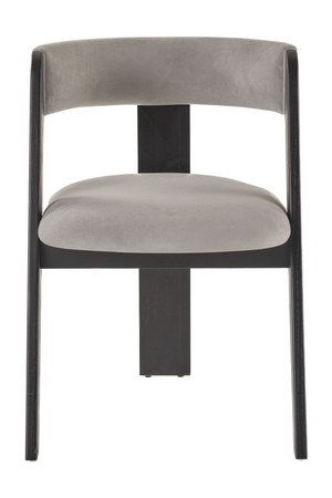   Wood Framed Curve Dining Chairs (2) | Oroa.com