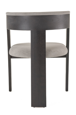   Wood Framed Curve Dining Chairs (2) | Oroa.com