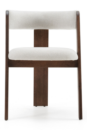   Wood Framed Curve Dining Chairs (2) | Oroa.com