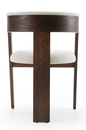   Wood Framed Curve Dining Chairs (2) | Oroa.com