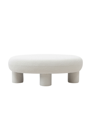   White Upholstered Bench | Oroa.com