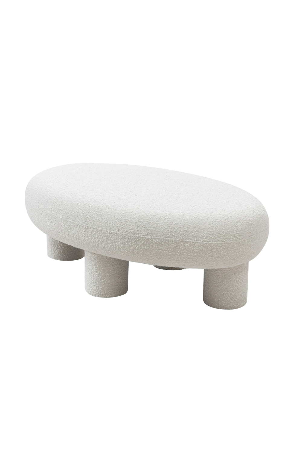   White Upholstered Bench | Oroa.com