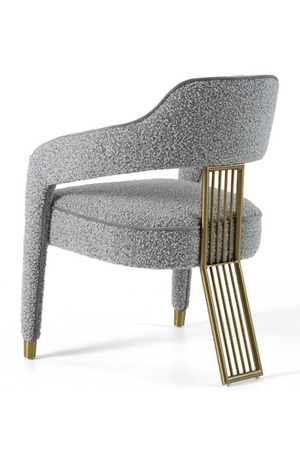   Gray Split-Back Dining Chair | Oroa.com