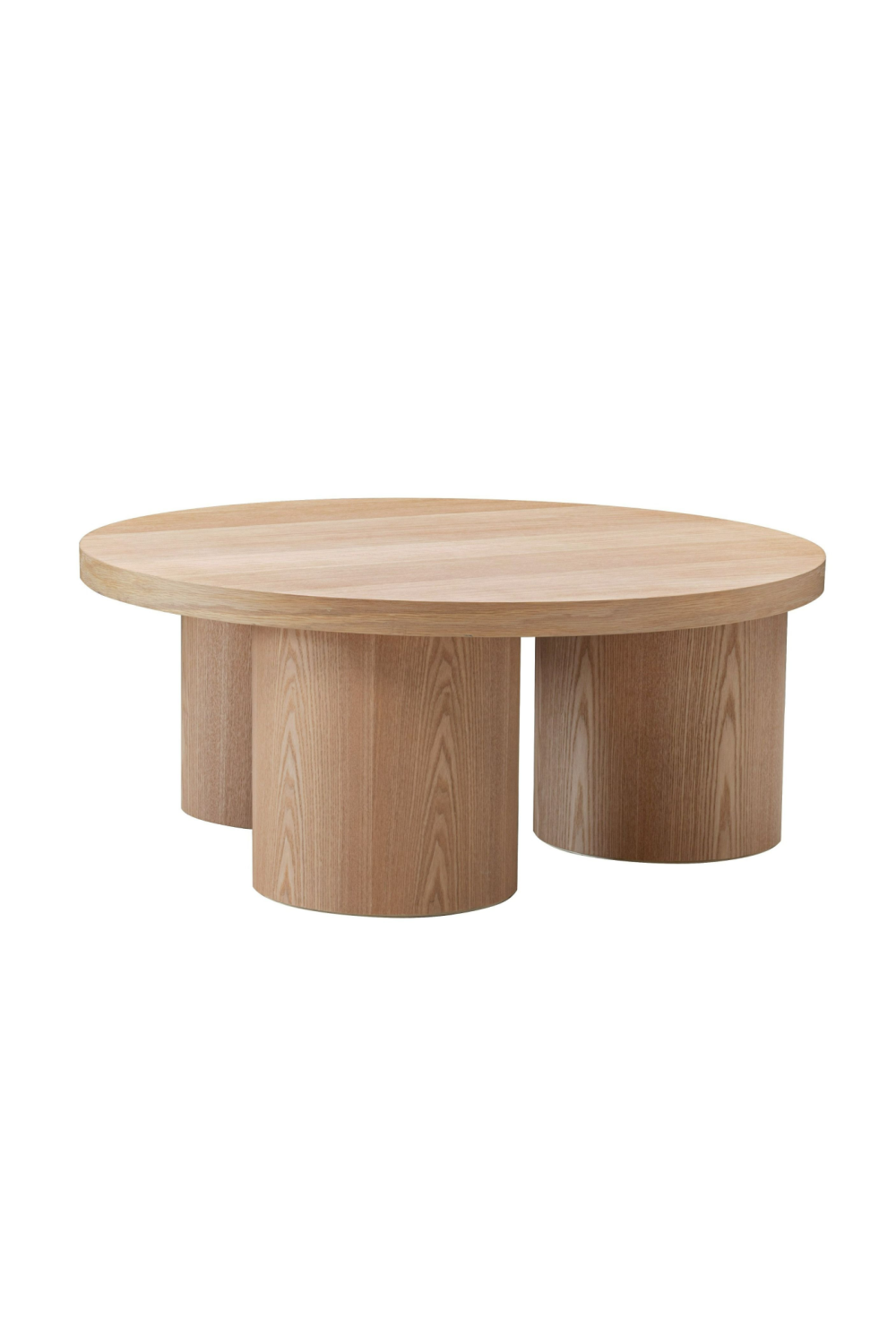   Oak Round Coffee Table | Oroa.com