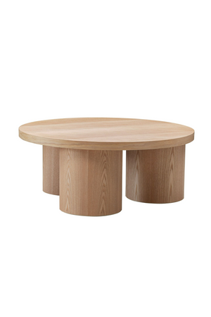   Oak Round Coffee Table | Oroa.com
