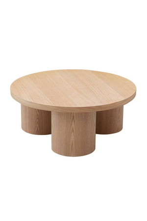   Oak Round Coffee Table | Oroa.com