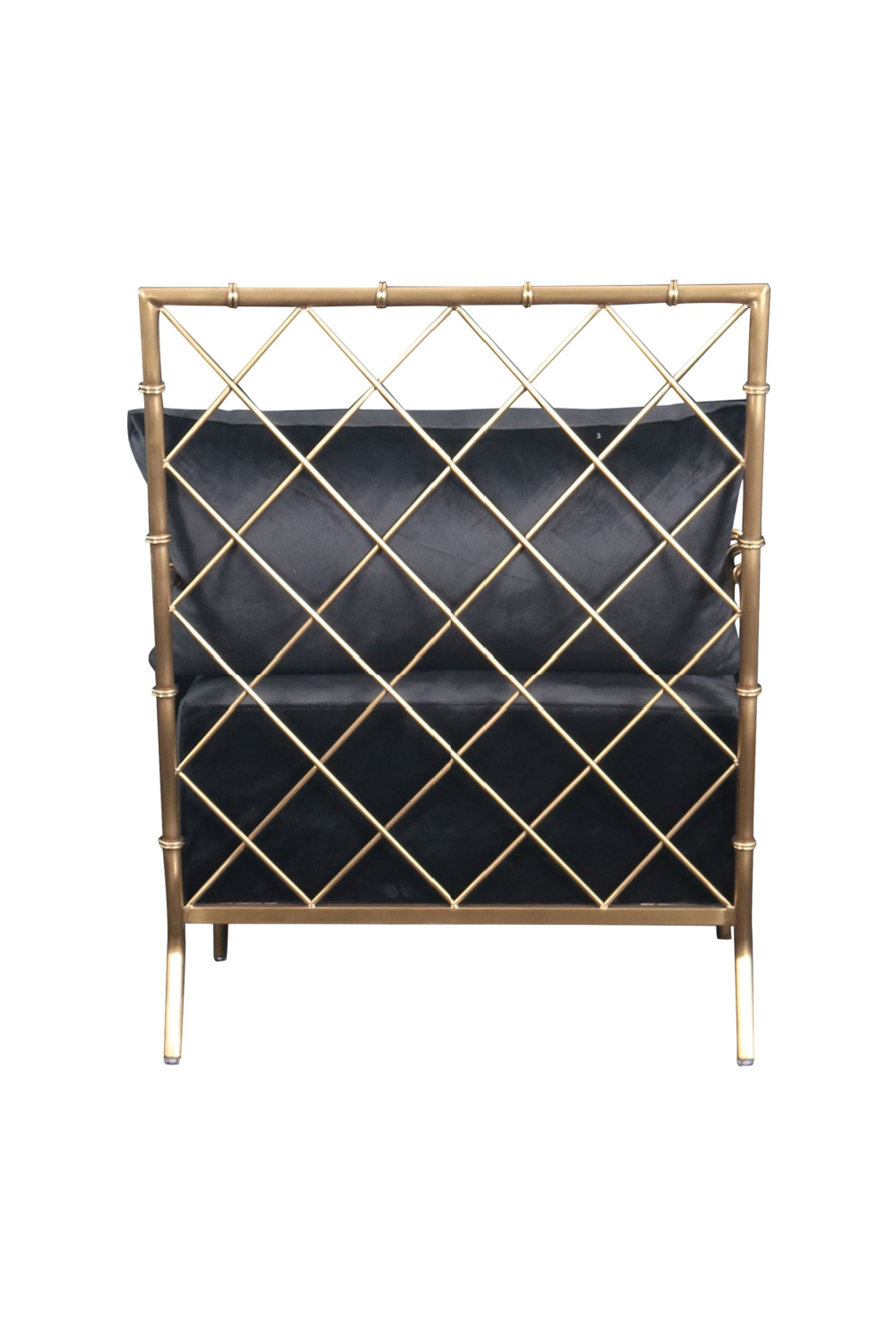   Velvet Padded Accent Chair | Oroa.com