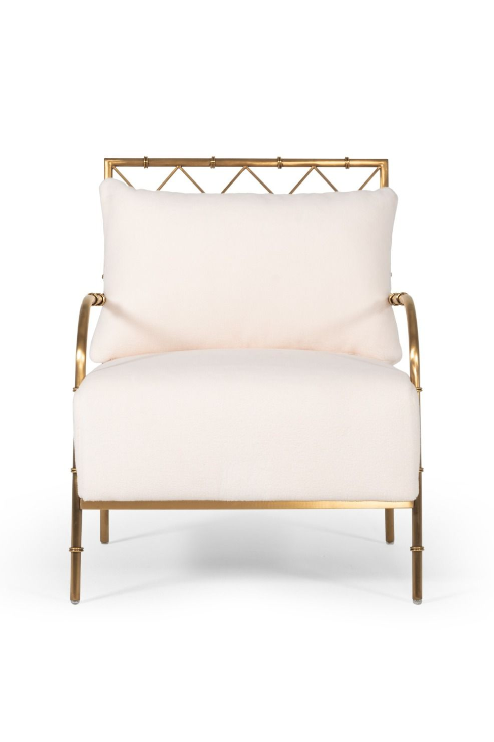   Velvet Padded Accent Chair | Oroa.com