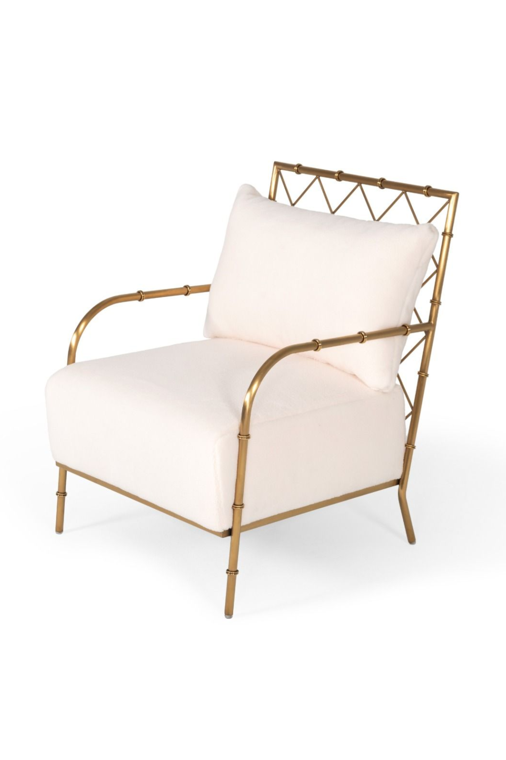   Velvet Padded Accent Chair | Oroa.com