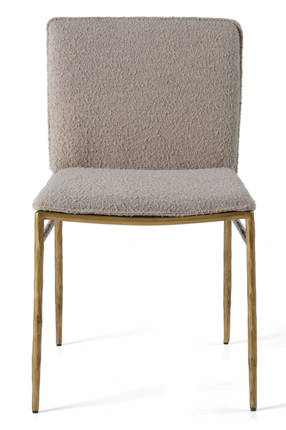   Brass-Framed Padded Dining Chair | Oroa.com