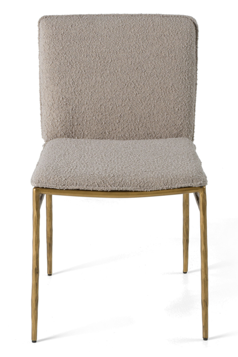   Brass-Framed Padded Dining Chair | Oroa.com