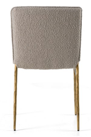   Brass-Framed Padded Dining Chair | Oroa.com
