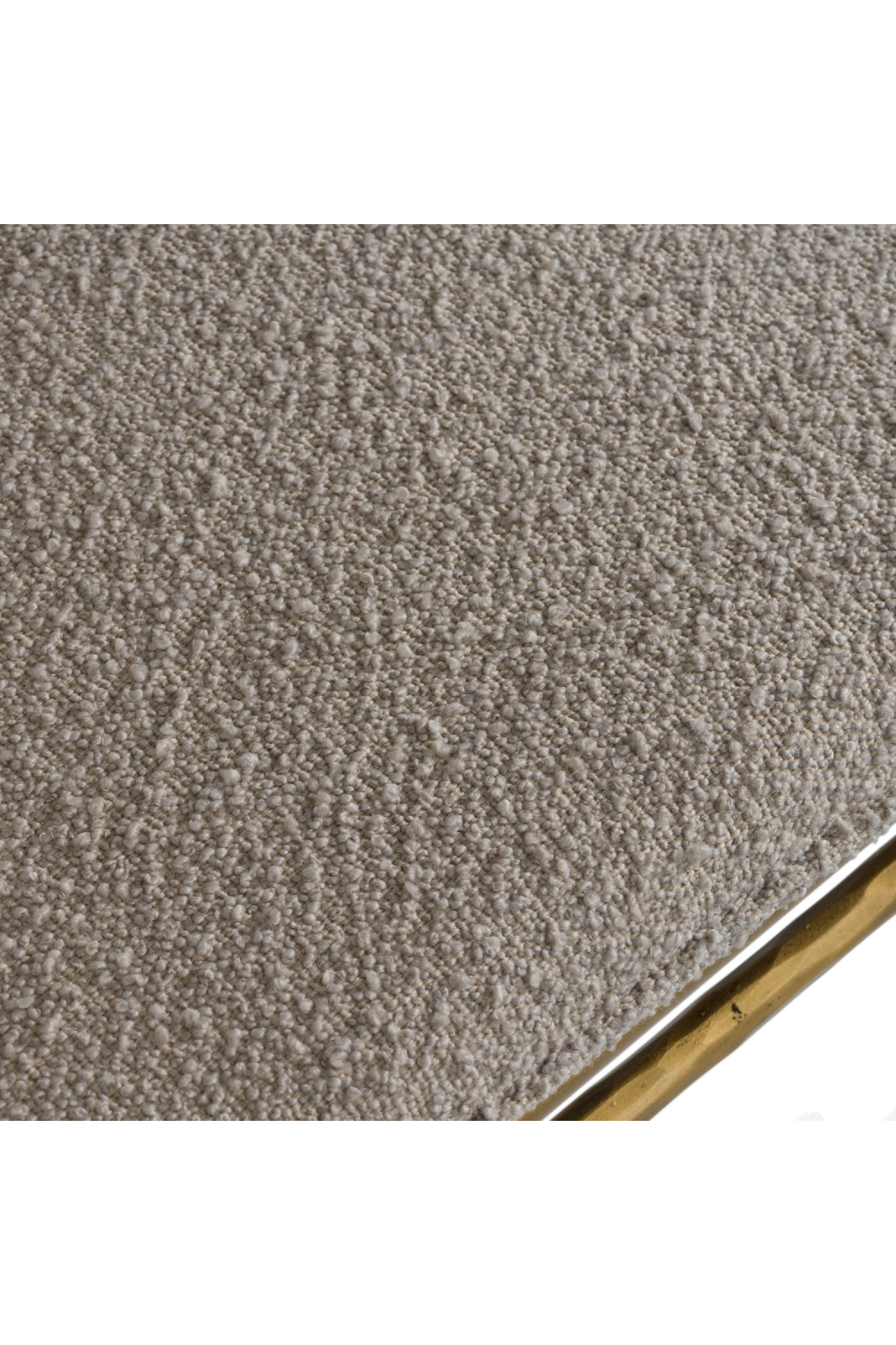   Brass-Framed Padded Dining Chair | Oroa.com