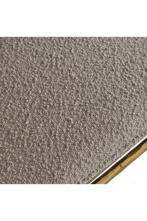   Brass-Framed Padded Dining Chair | Oroa.com