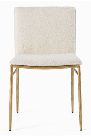   Brass-Framed Padded Dining Chair | Oroa.com