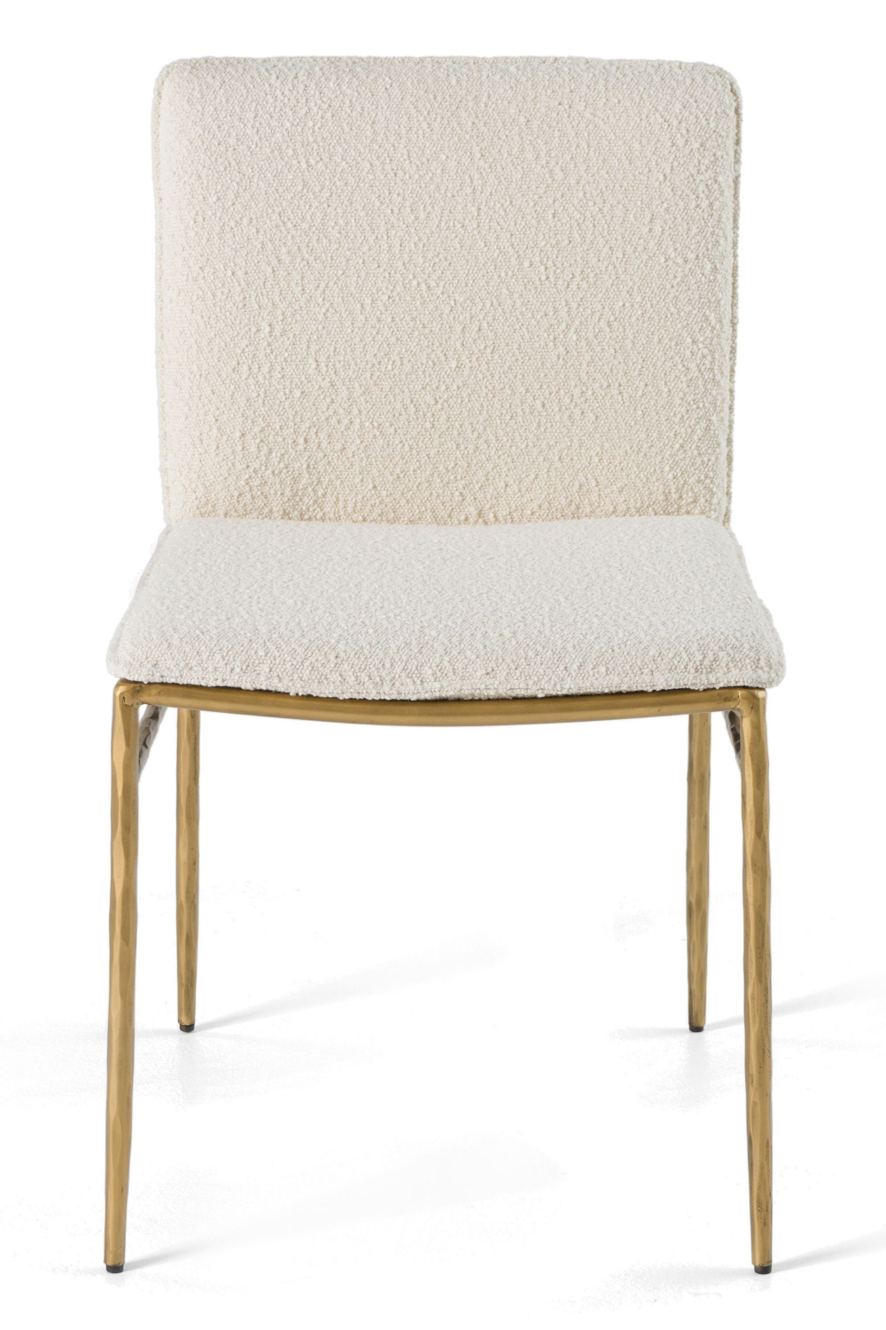   Brass-Framed Padded Dining Chair | Oroa.com