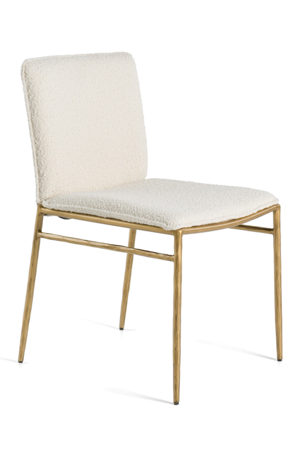   Brass-Framed Padded Dining Chair | Oroa.com