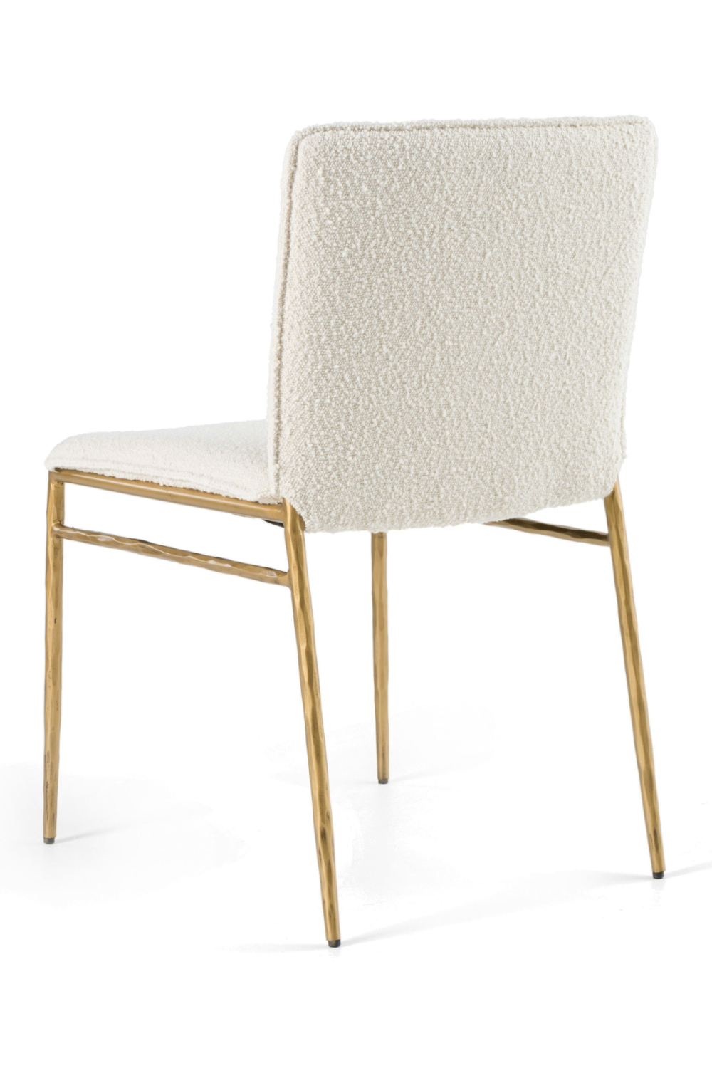   Brass-Framed Padded Dining Chair | Oroa.com