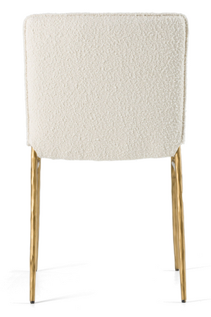   Brass-Framed Padded Dining Chair | Oroa.com