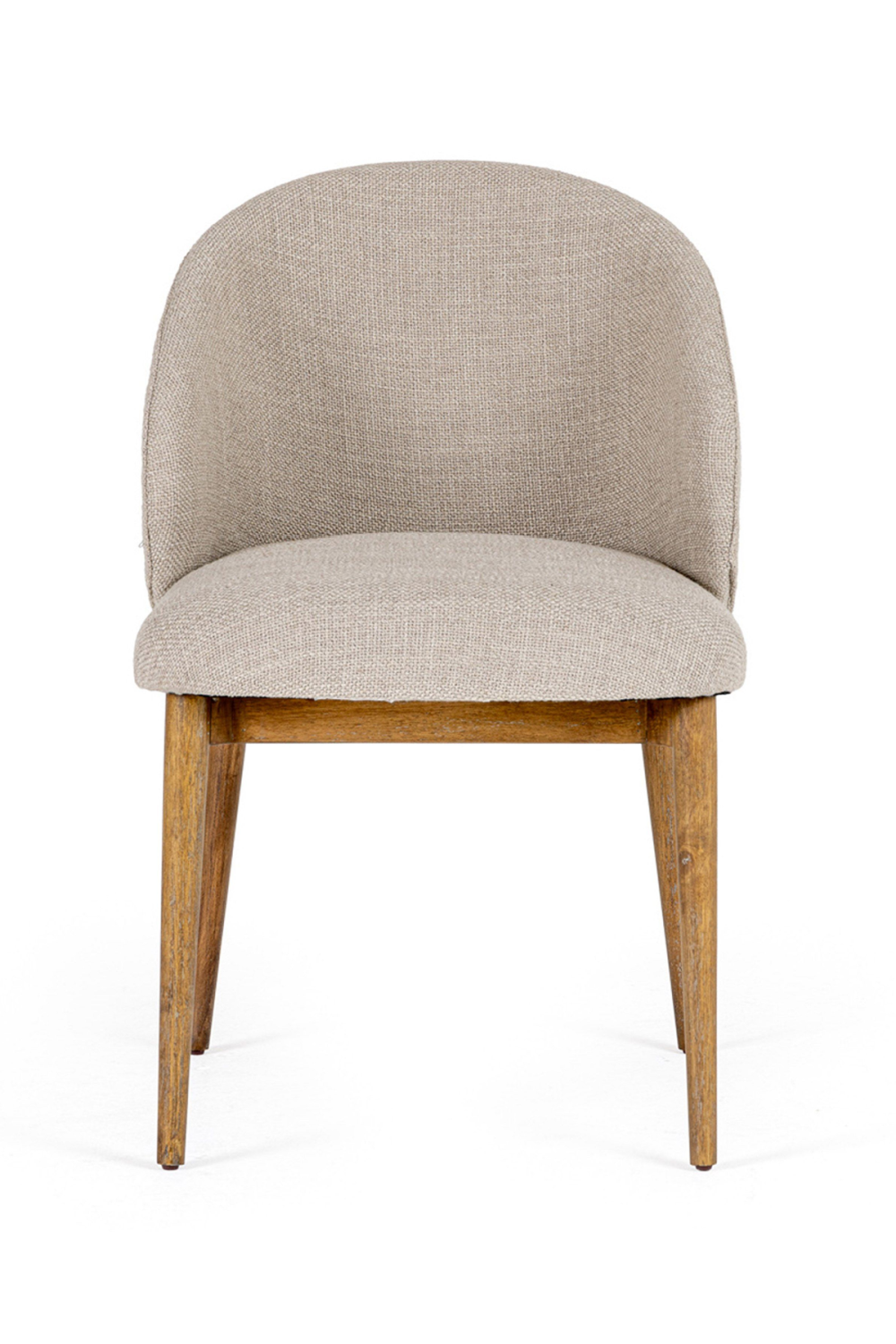   Beige Linen Dining Chair | Oroa.com