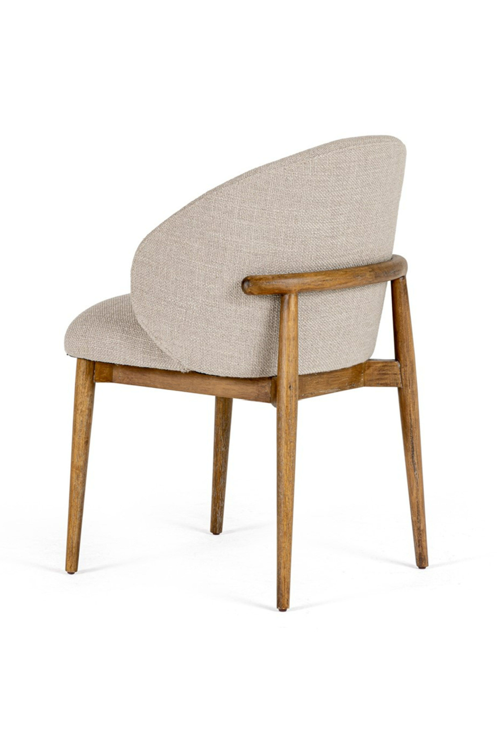   Beige Linen Dining Chair | Oroa.com