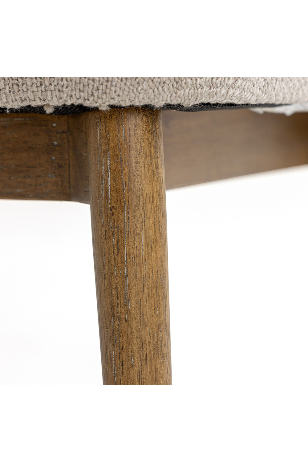   Beige Linen Dining Chair | Oroa.com