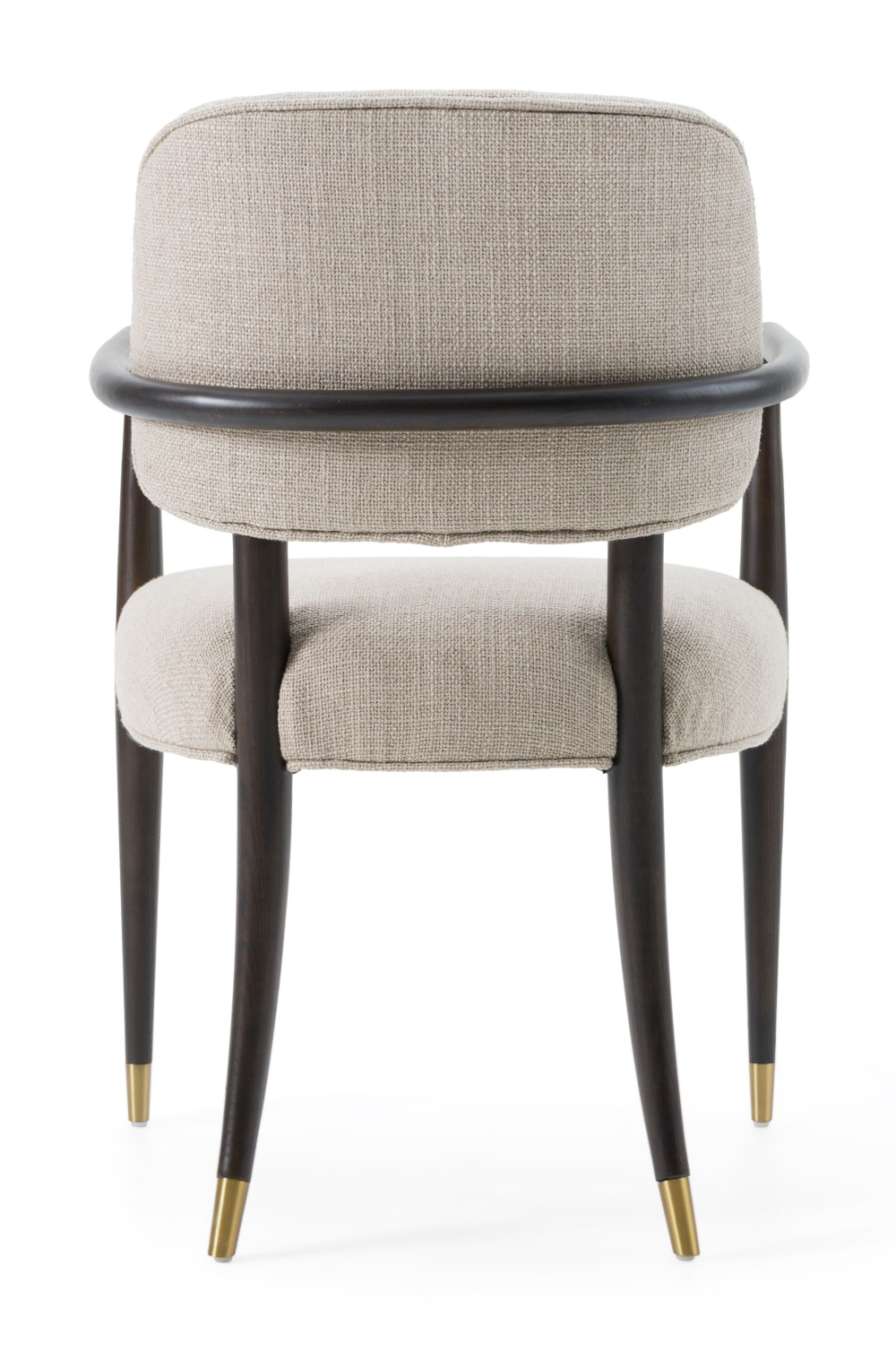   Oak Framed Beige Dining Chair | Oroa.com