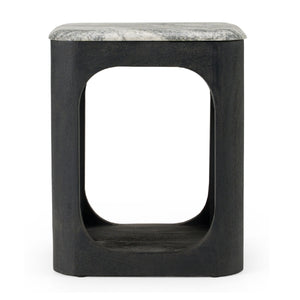   White Granite End Table | Oroa.com