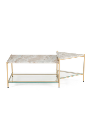   Beige Marble Coffee Table | Oroa.com