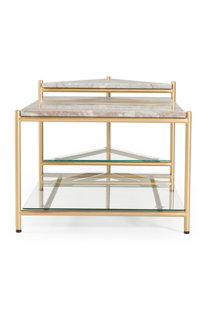   Beige Marble Coffee Table | Oroa.com