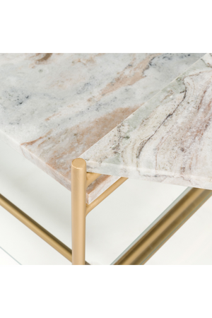   Beige Marble Coffee Table | Oroa.com