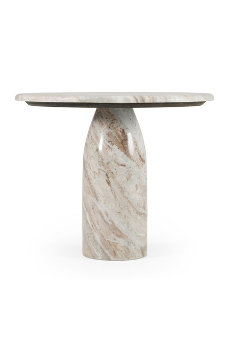   Natural Marble Round Coffee Table | Oroa.com