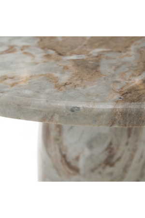   Natural Marble Round Coffee Table | Oroa.com