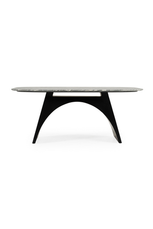   Black & White Marble Dining Table | Oroa.com