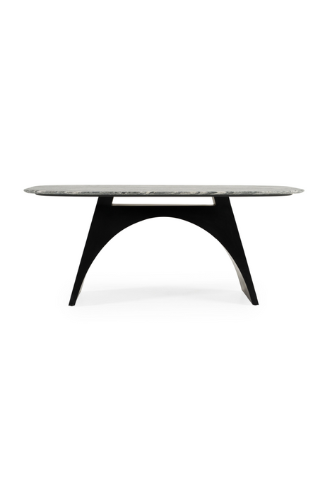   Black & White Marble Dining Table | Oroa.com
