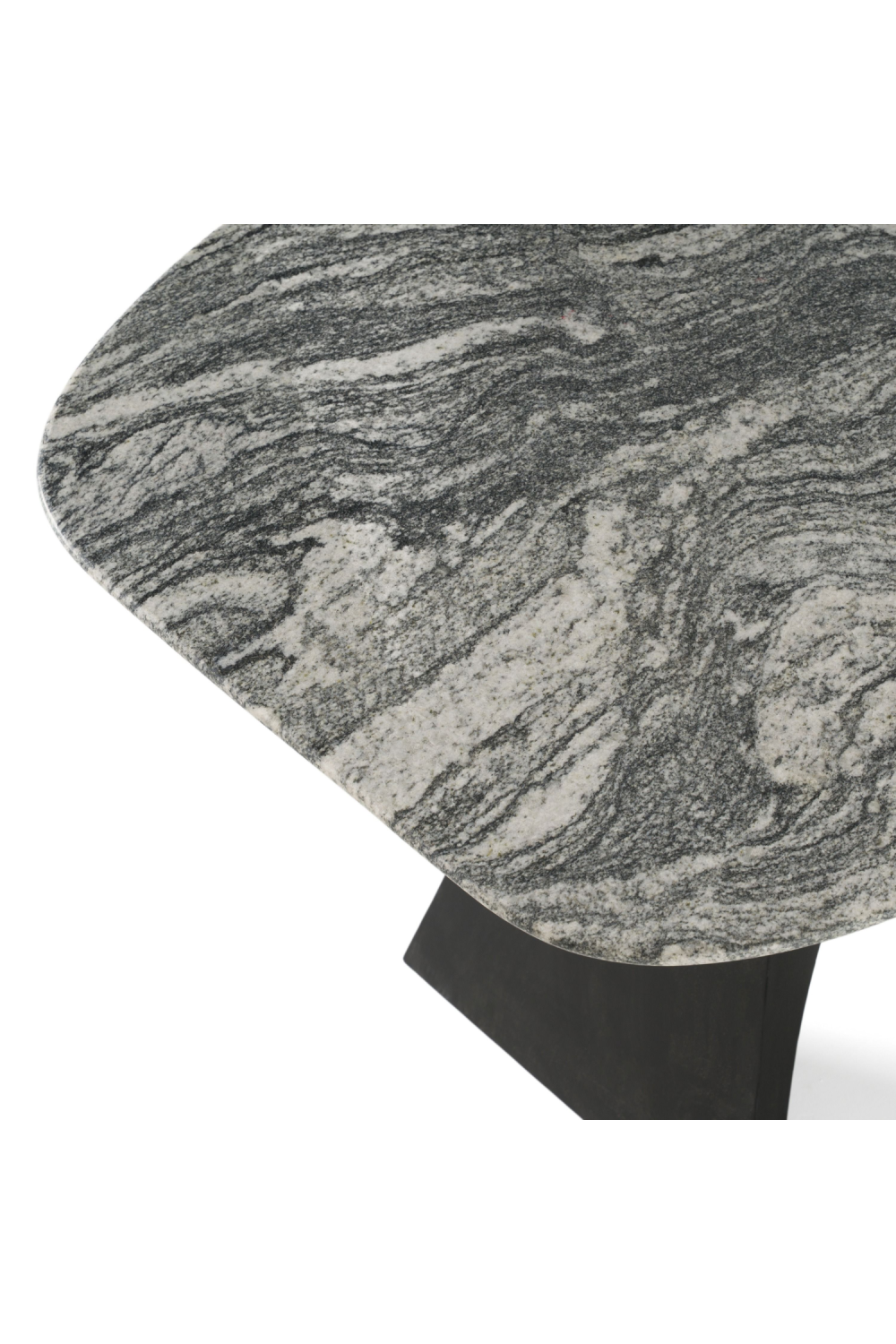   Black & White Marble Dining Table | Oroa.com