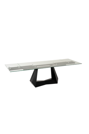   Extendable Glass Dining Table | Oroa.com