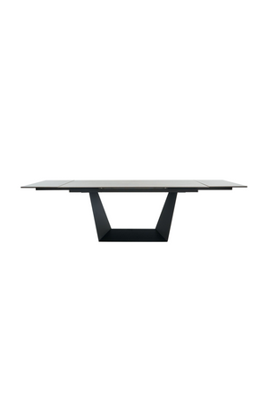   Gray Ceramic Extendable Dining Table | Oroa.com