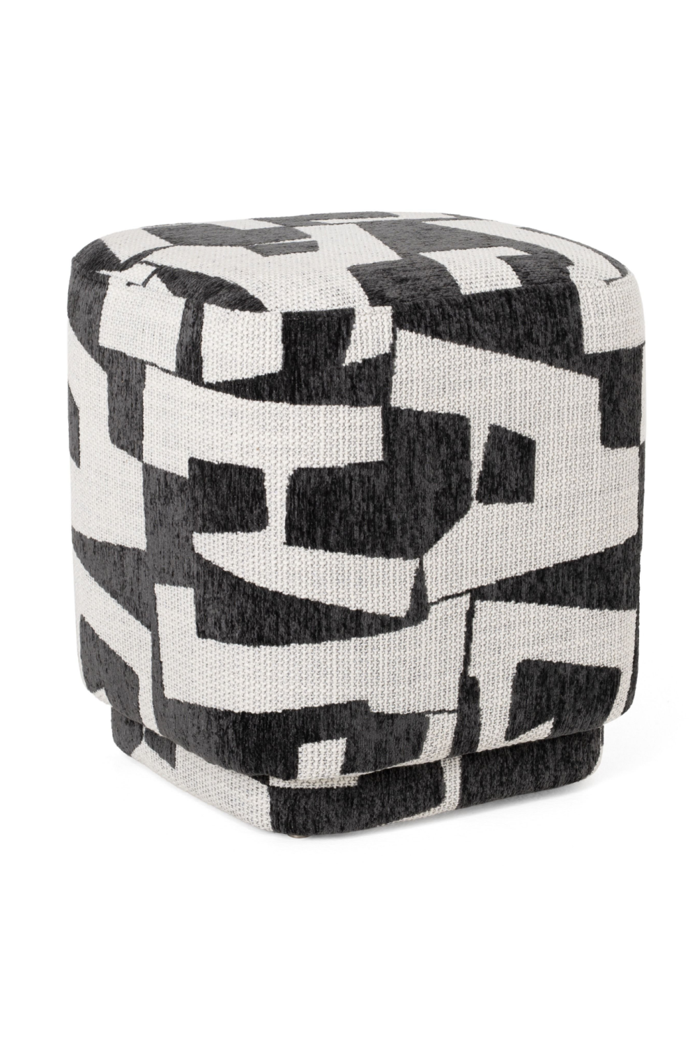   Patterned Fabric Ottoman | Oroa.com