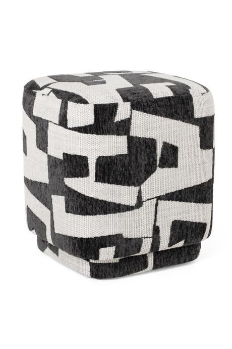  Patterned Fabric Ottoman | Oroa.com