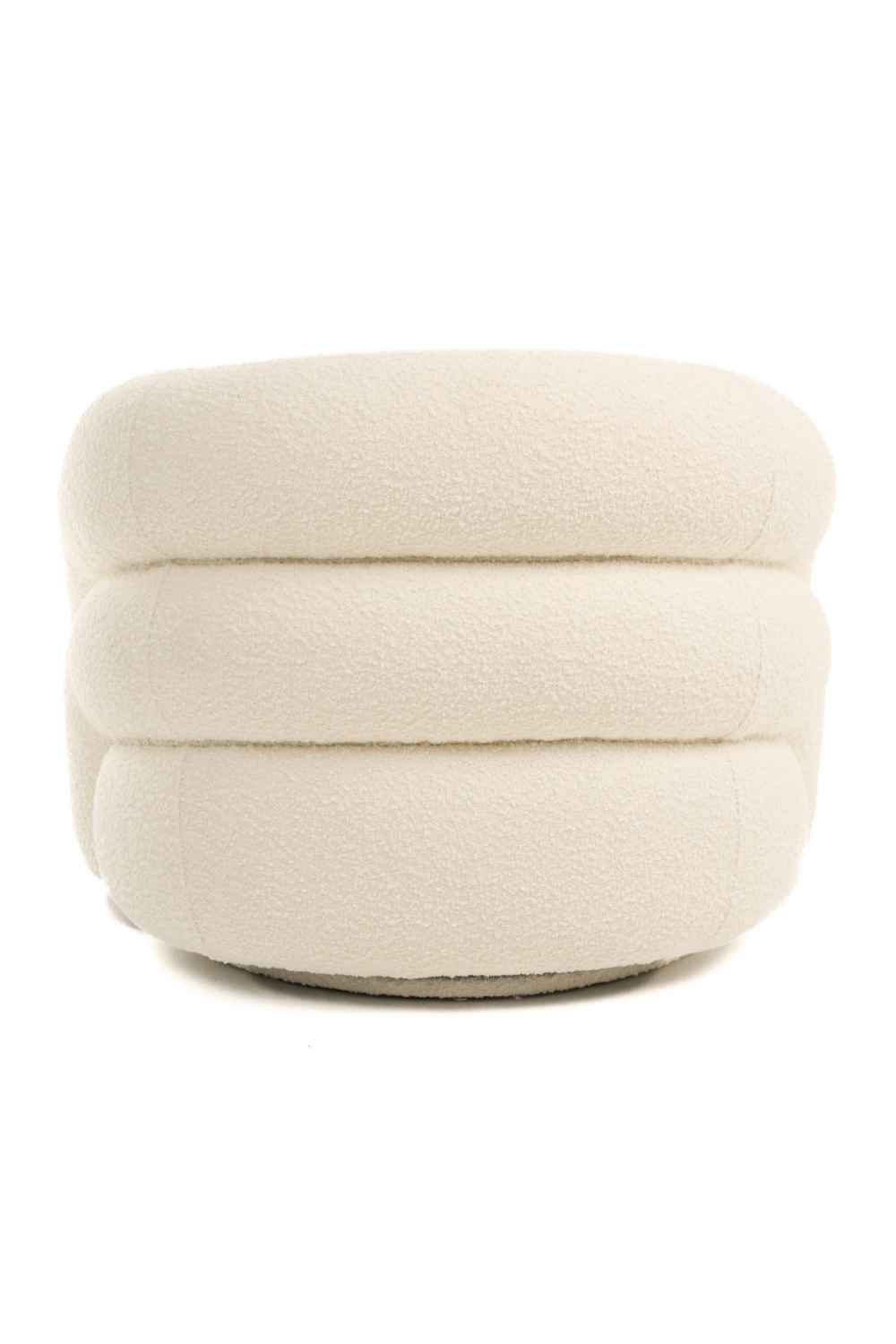   White Boucle Accent Chair | Oroa.com