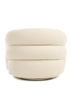   White Boucle Accent Chair | Oroa.com