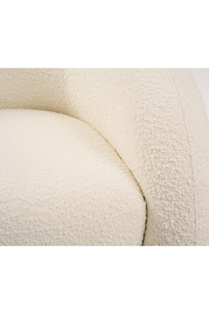   White Boucle Accent Chair | Oroa.com
