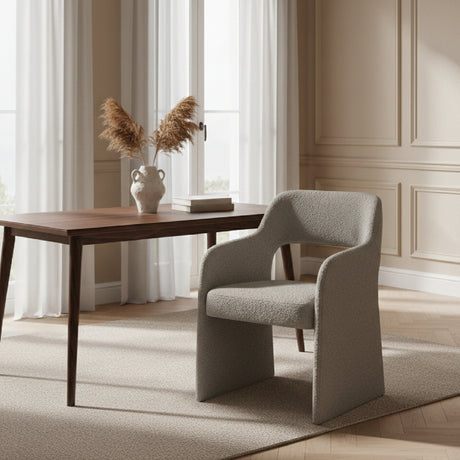   Gray Cut-Out Dining Chair | Oroa.com