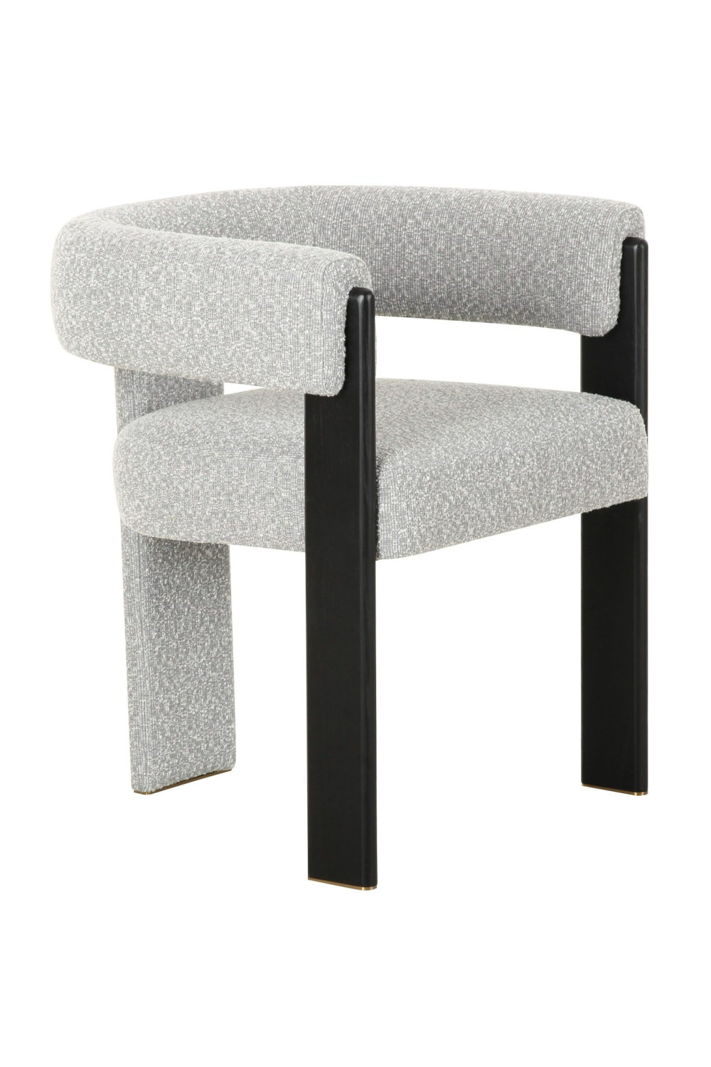   Gray Curved Dining Chair | Oroa.com