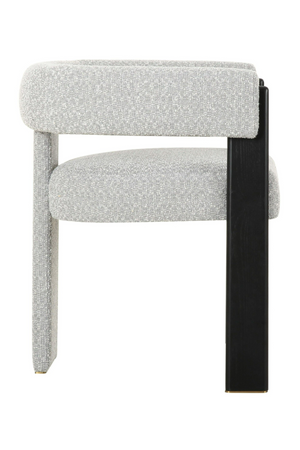   Gray Curved Dining Chair | Oroa.com