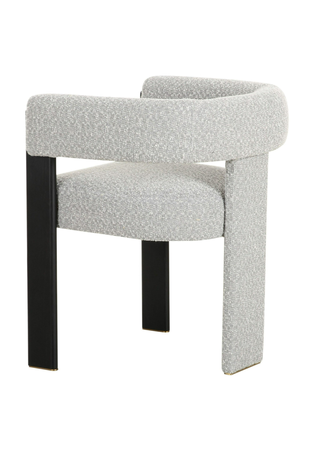   Gray Curved Dining Chair | Oroa.com
