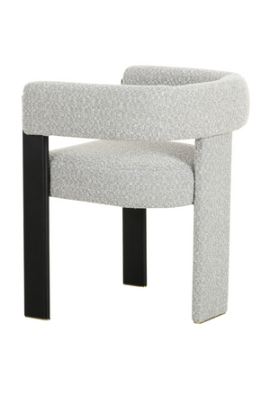   Gray Curved Dining Chair | Oroa.com