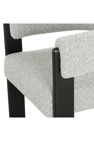  Gray Curved Dining Chair | Oroa.com